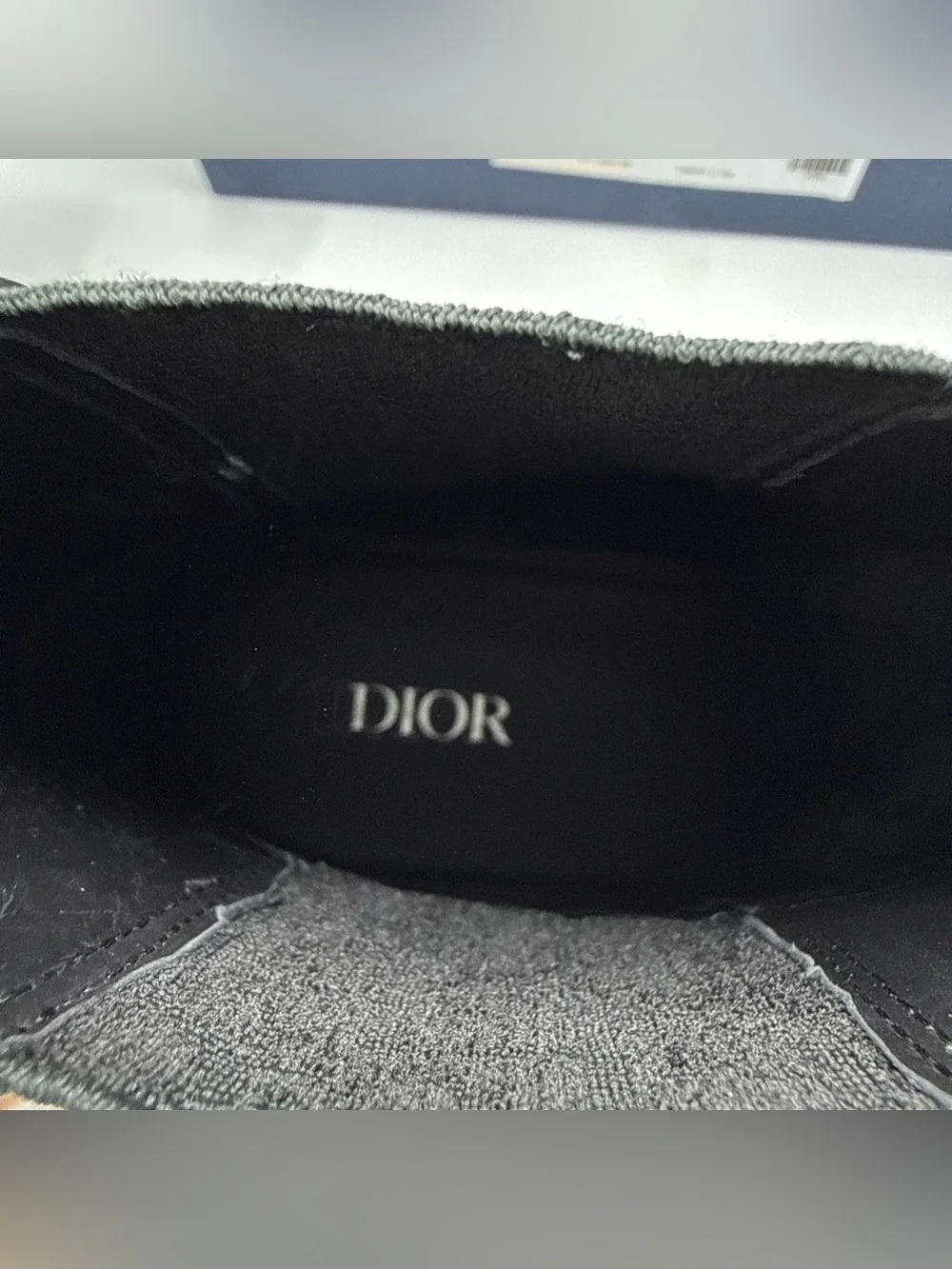 NWB Dior Explorer Chelsea Boot Black Black On Black  Dior Oblique Motif SIZE 40